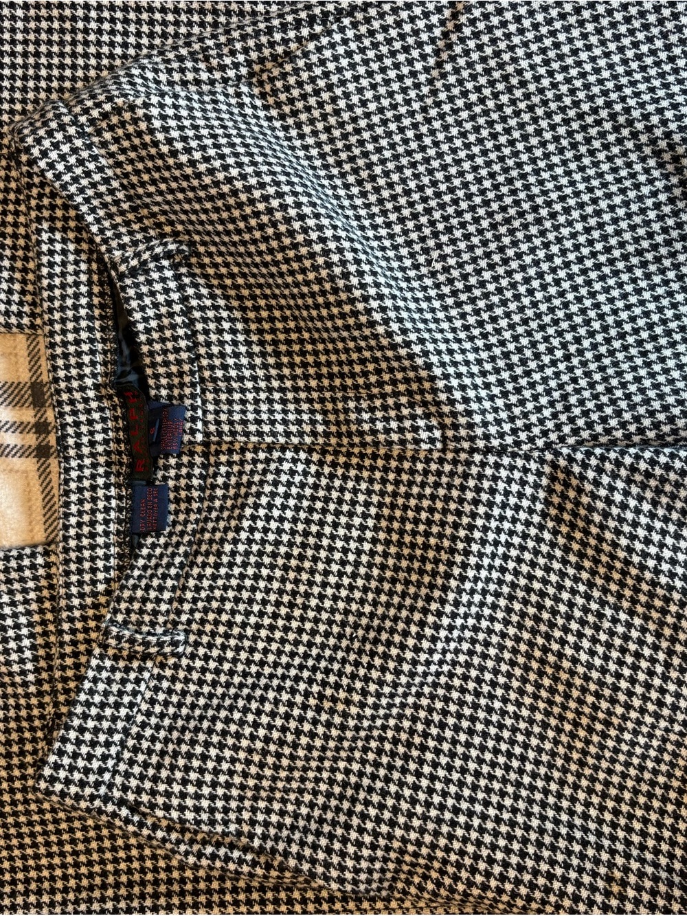 Vintage Ralph Lauren Dress pant with Red Logo Detail
